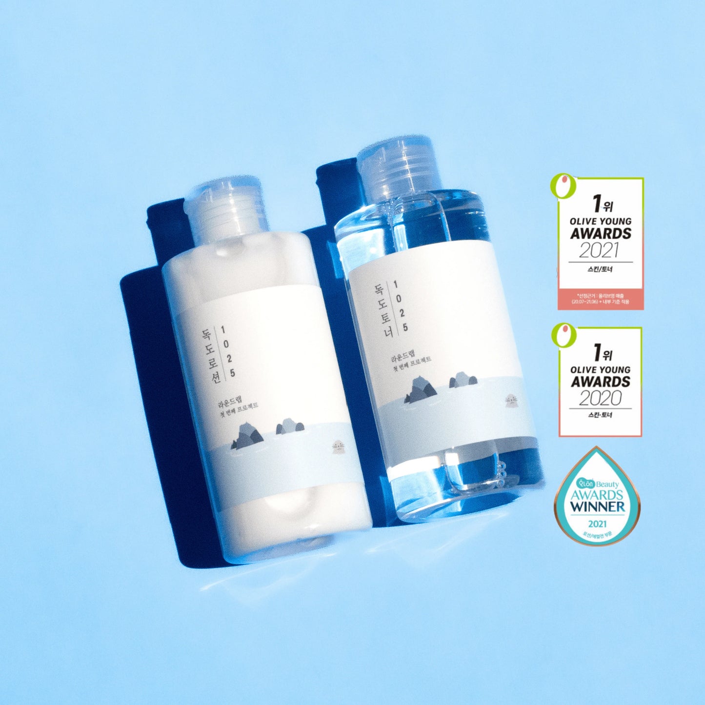 1025 Dokdo Toner + Lotion Set